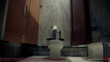 Tattooed Lesbians Unleash Anal Passion in Steamy Bathroom Romp