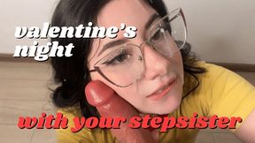 Valentine's Night with Your Naughty Stepsis