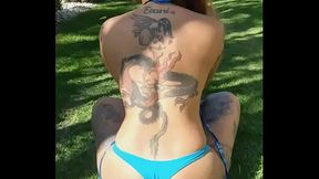 A tatuada mais gostosa da net