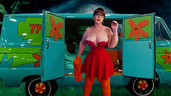 Granny Velma Dinkley: Dildo Fucking Private Dicktective