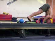 Dante Colle Sweaty Workout with Masturbation ASMR