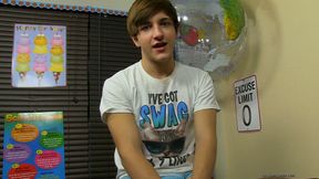 First Timer Colby on Set
