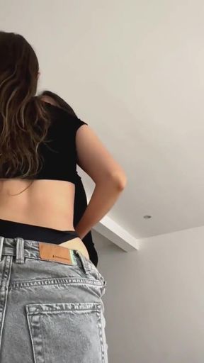 Unforgettable moment from "While my wife is in another city, the journalist touches my vagina and ass."