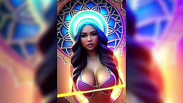 Thick curvy etherial princesses showing their sexy bodies for the backalley