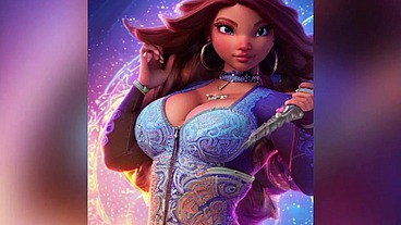 Thick curvy etherial princesses showing their sexy bodies for the backalley