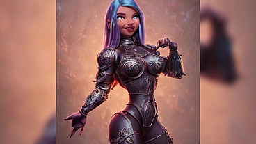Thick curvy etherial princesses showing their sexy bodies for the backalley