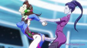 Magic Anal Plug Stucked in D-VA's Ass (Cartoon Futunari Anime)