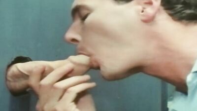 Naughty Rick Drains A Huge Dick In Mysterious Gloryhole