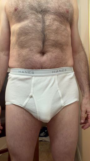 Coming Out, Again, Outta White Briefs ! by NaturallyFree