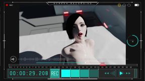 Zero-g Deepthroat & Anal on Orbital Station Japanese Echo Takes Hard Assfuck in Space Before Back Cumshot