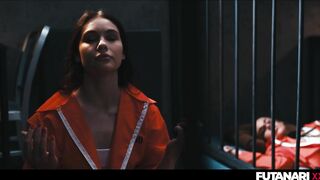 Futa Prison Witch - 18 Year Old Matty Mila Summons Hentai Sex Demon And Turns Into Tg Shemale