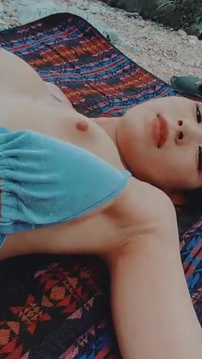 ModelMedia Asia - Having public sex with girlfriend in a bikini by the beach   Clip 2