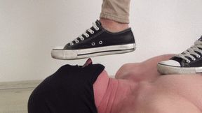 Trampling and shoe licking (MP4 FULL HD)