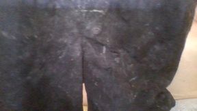 Wank with cum rag