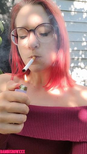 Smoking Outside