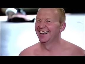 Daddy Bombeiros Get a Testicular Exam by Amateur Medic