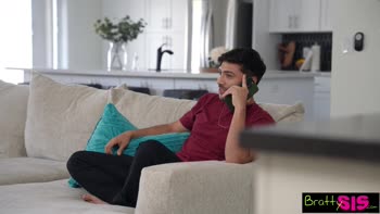 Angel Demands Permission for Stepbro's Touch, Then Punishes Him with Passion
