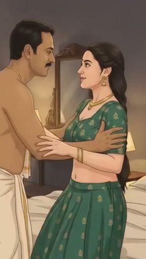 Sinu Bhai with Srivalli Bhabi Home made Indian villege   Clip 1