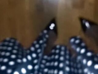Massive Crossdresser POV in Louboutin So Kate's