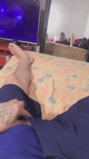 They catch me masturbating