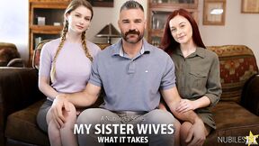 My stepsis Wives What It Takes - Bunny Colby,Danni Rivers