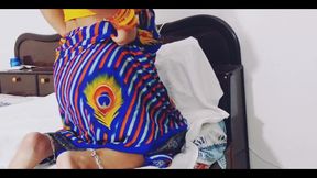 Indian Bhabhi Naughty Sex with Her Dever in Dirty Talk