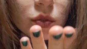 Let me caress your ears   without taking off my clothes