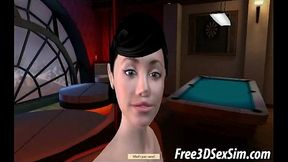 3D Anime Demo – Cartoon Models Showcase Intense Sex Game Scenes