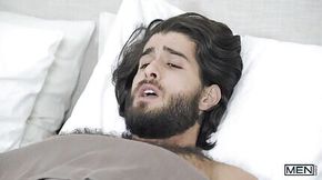 Sexy Hairy cute stud butt fuck