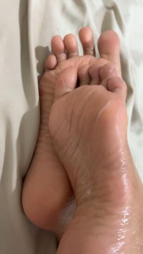 Silky Soft Feet Massage 💖👣