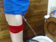 Taking a piss