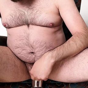 Daddy Bear Bating and Cumming