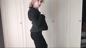 Chantal Channel wanna make you see the most beautiful strip tease