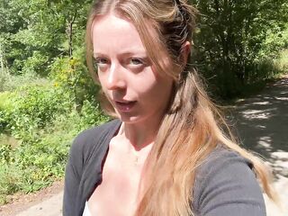A Walk In The Woods Not ever Felt SO Fine! - Public Climax - Nearly Caught!