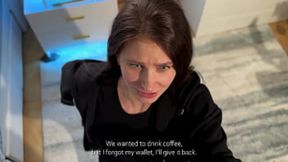 Invited For Coffee, Then Fucked In Mouth Before Starting