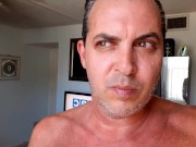 Male Celebrity Cory Bernstein Shows Big Cock in Andrew Christian Black Underwear in