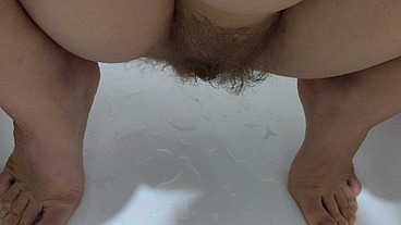Compilation of muscles flexing, pee and milky tits 4K