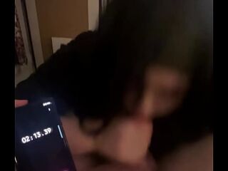 Timer Challenge Blowjob! “Last 5 minutes and I’ll let you fuck me in the ass“