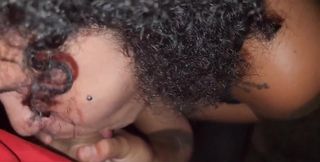 I Was Alone on the Beach at Night, I Sucked and Gave My Pussy Nice on the Rocks