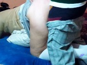 ALUMNOS CALIENTES DE SECUNDARIA TIENEN UNA CITA Y TERMINAN COGIENDO SIN PROTECCION