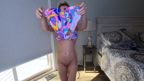 your kinky stepmom tries on her new bikinis for you - 2022