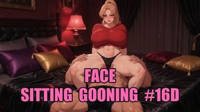 Face Sitting Gooning #16D: Heavy Smother Trance (Animated, Music, Text)