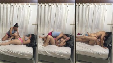 I suck my neighbor's tits and now she's dripping wet from desire.