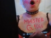 web whore Armands Lusis confirms that he is now the Master's fuck puppet