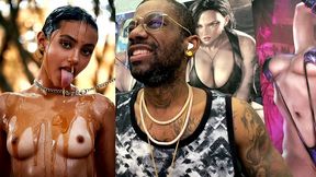 sticky petite teen covered in honey and cock teasing you, ai generated