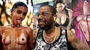 sticky petite teen covered in honey and cock teasing you, ai generated