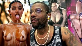 sticky petite teen covered in honey and cock teasing you, ai generated