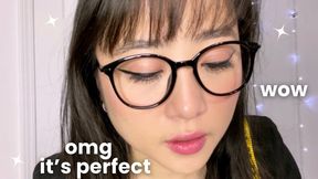 Asian Babe Falls in Love w Your Penis during Medical Study -ASMR- Kimmy Kalani