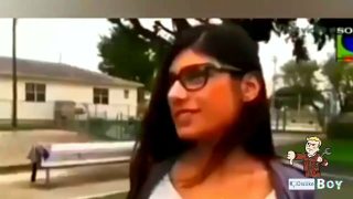 Hot American star Mia Khalifa gets her pussy fisted hard