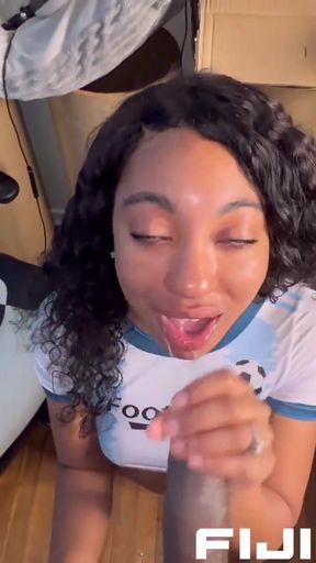 Epic moment from "AFTER I LET MY COWORKER FUCK MY TIGHT TEEN PUSSY MY ROOMMATE LET ME SUCK HIS BBC"